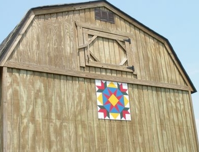 Morning Star Flower-Barn Quilts